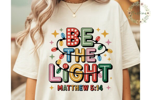 Be the Light Christmas PNG Clipart & Illustrations