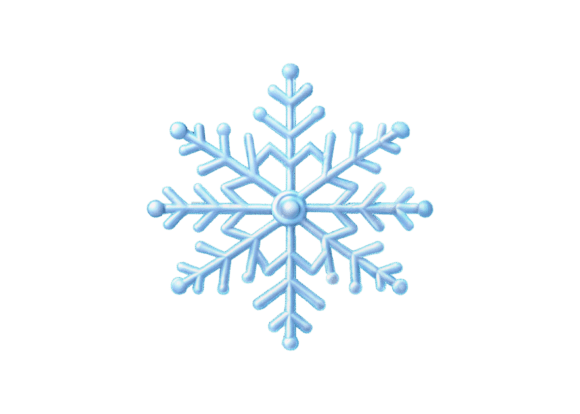 Christmas 3d Rendered Snowflake Png Freebies Review