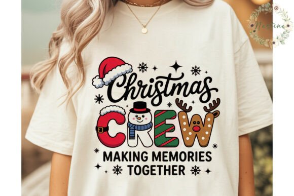 Christmas Crew Sublimation Design & Illustrations