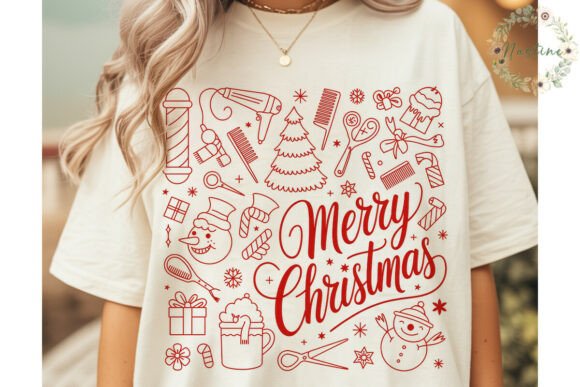 Christmas Hair Stylist PNG Clipart Review