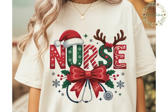 Christmas Nurse Design: Illustrations for Crafters