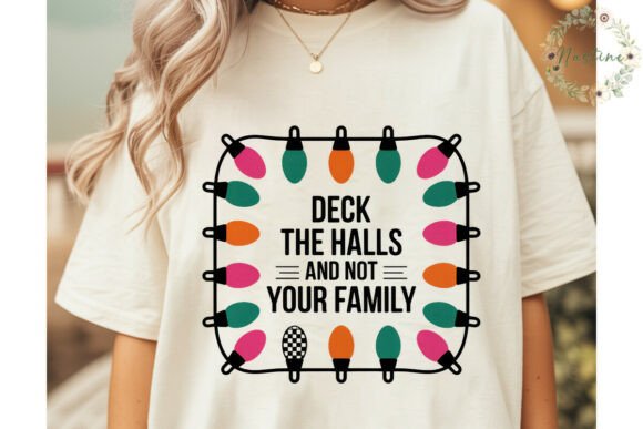 Deck the Halls Christmas PNG Clipart & Illustrations