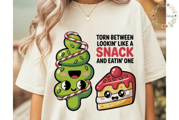 Funny Christmas Snack PNG Clipart & Illustrations