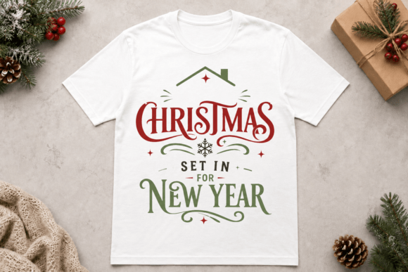 Home Christmas New Year Typography Review