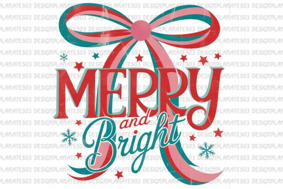 Merry Bright Png Christmas Illustrations Review