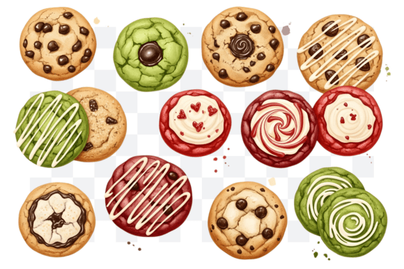 Review: Watercolor Christmas Cookies PNG Clipart