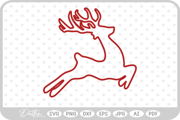 Reviewing Christmas Reindeer Illustrations for Branding